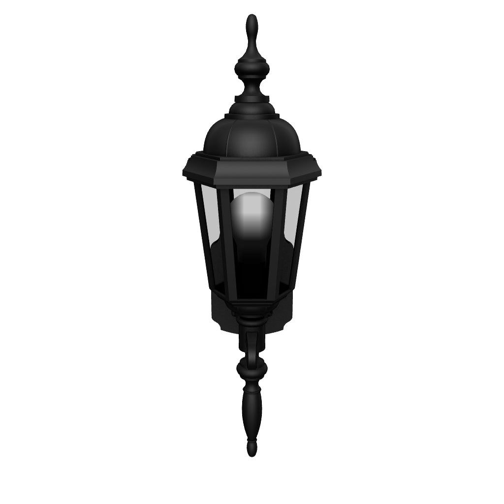 Vintage II - Wall mount up with rod small - 81006