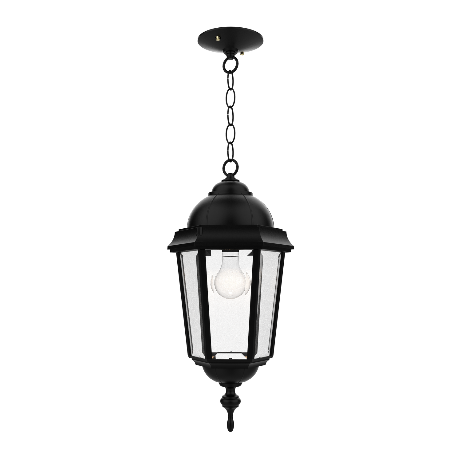 Vintage II - Ceiling mounting with chains large closed bottom - 81032