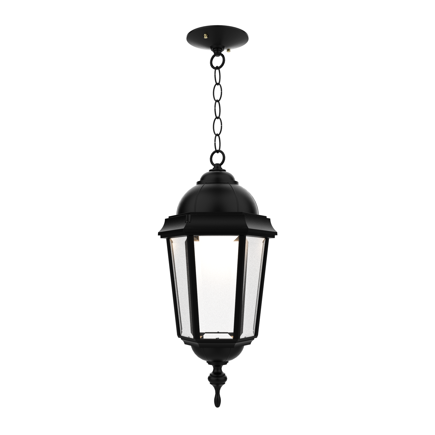 Vintage II - Ceiling mounting with chains large closed bottom - 81032