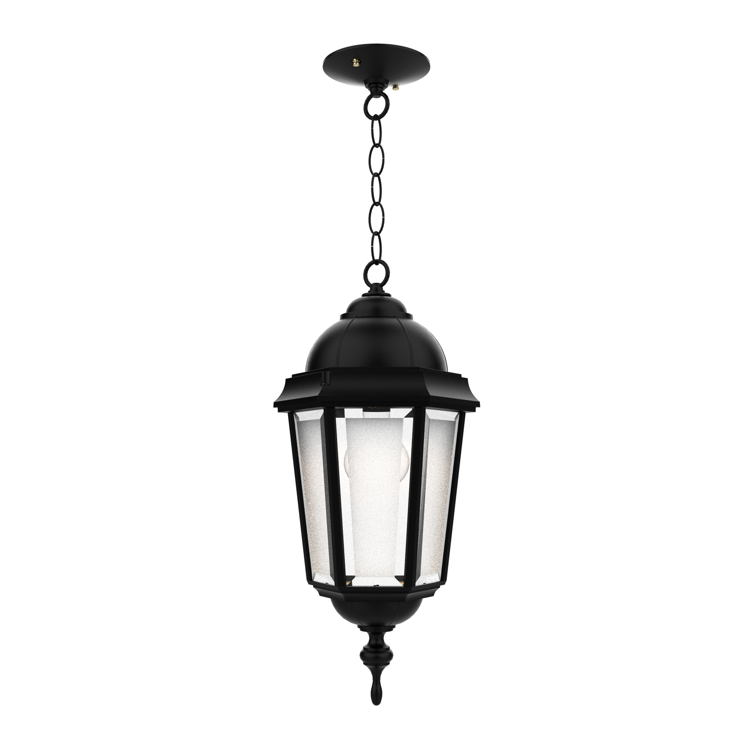 Vintage II - Ceiling mounting with chains large closed bottom - 81032