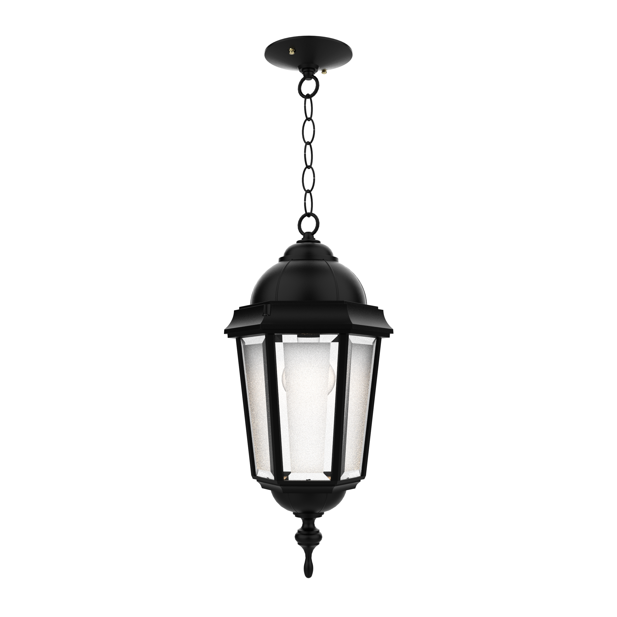 Vintage II - Ceiling mounting with chains large closed bottom - 81032