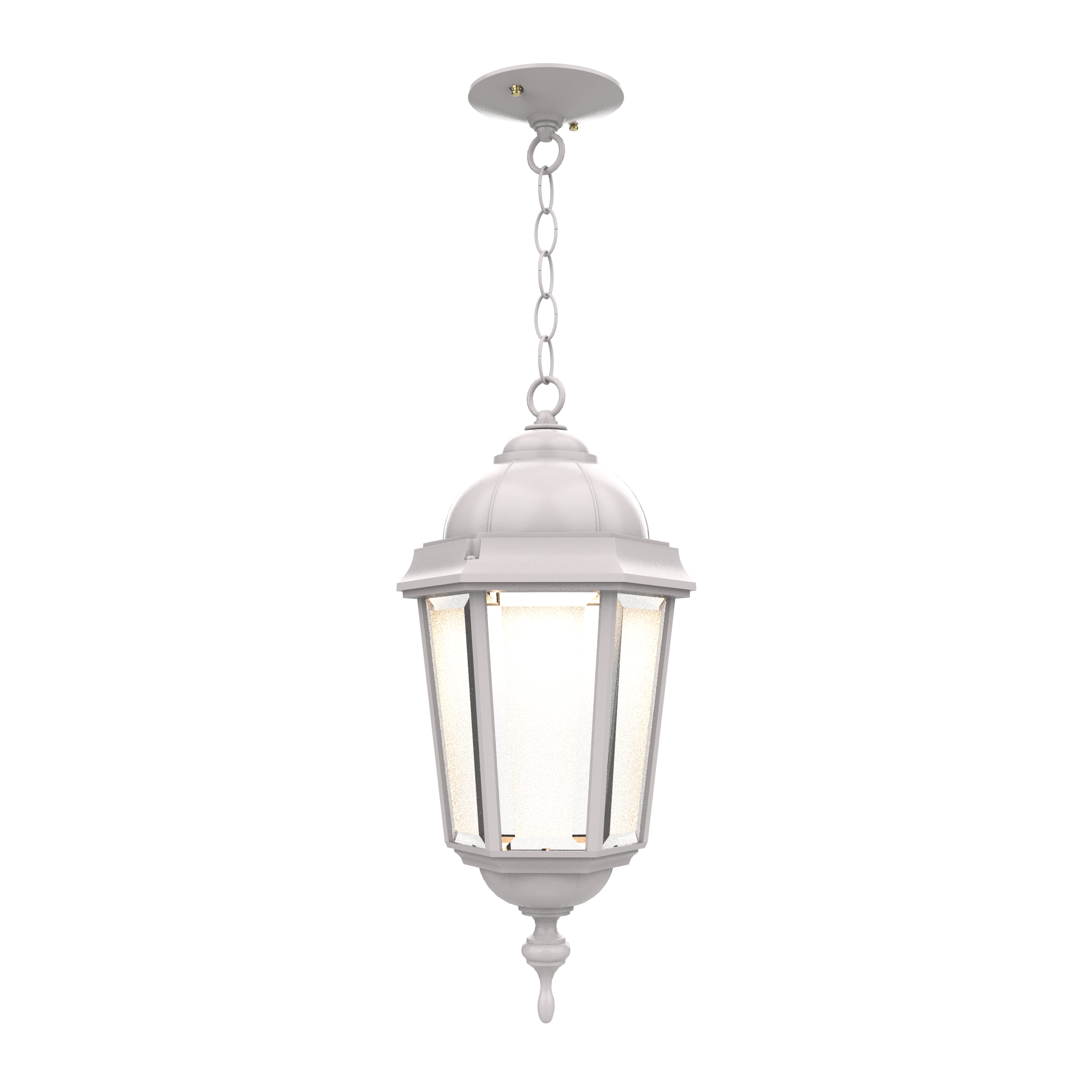 Vintage II - Ceiling mounting with chains large closed bottom - 81032