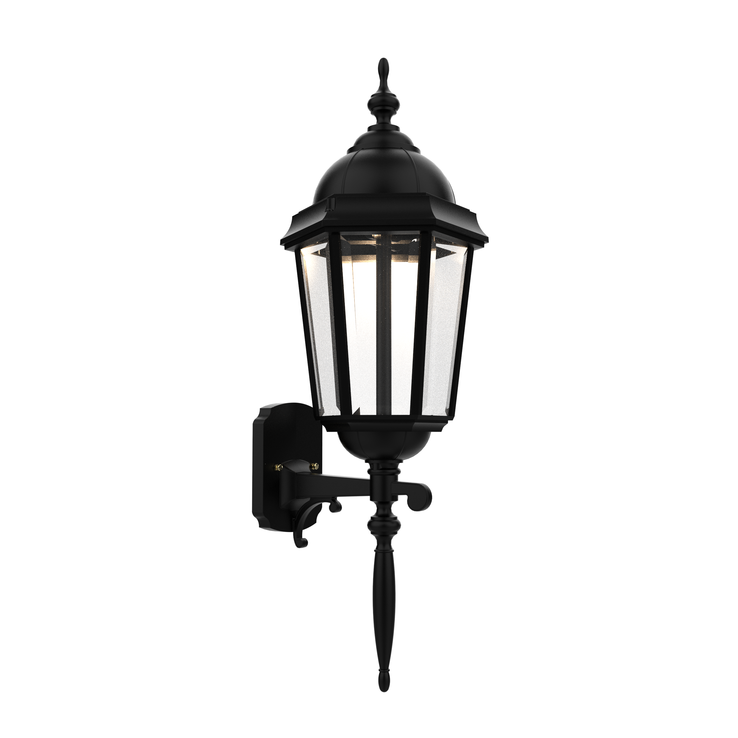 Vintage II - Wall mount up with large rod - 81034
