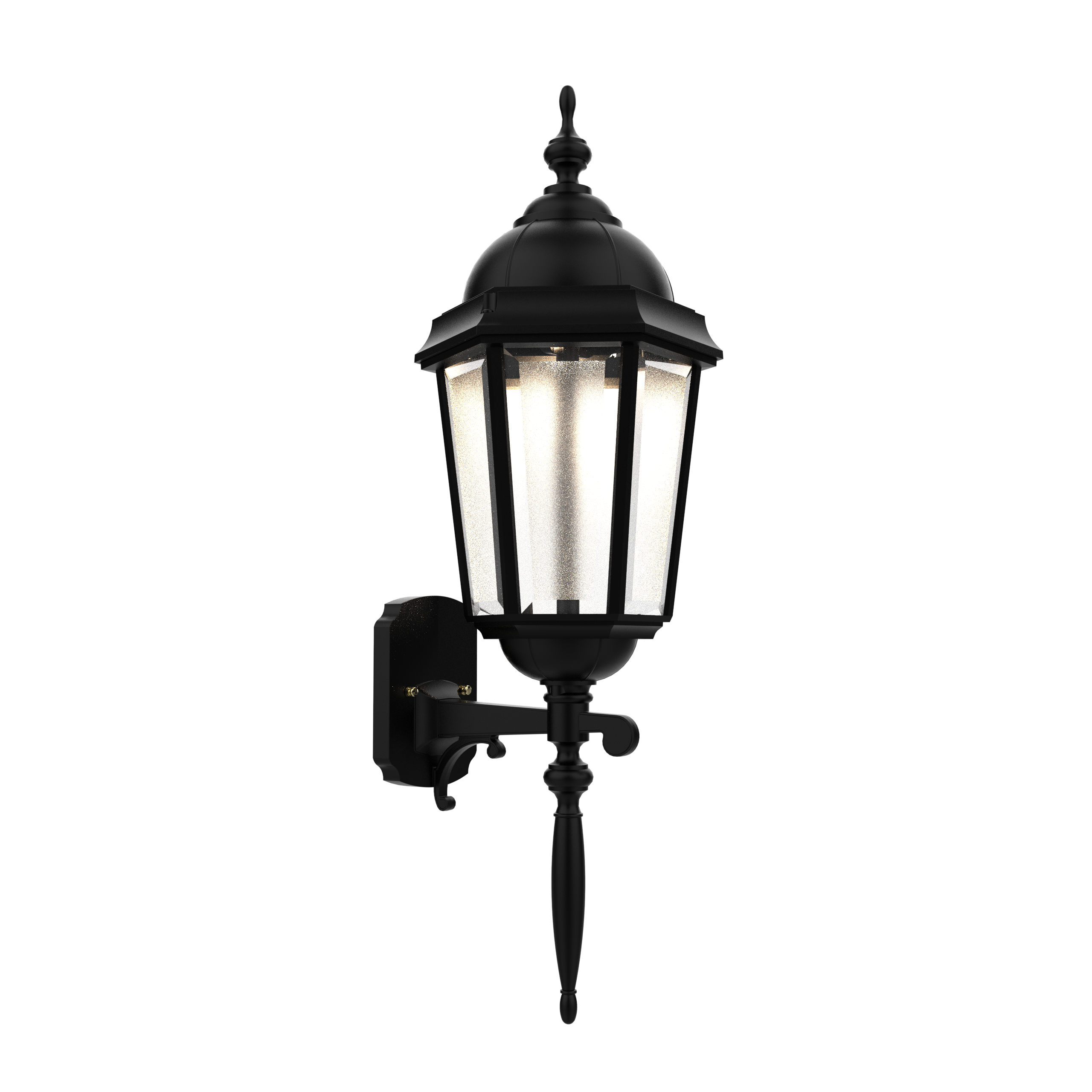 Vintage II - Wall mount up with large rod - 81034