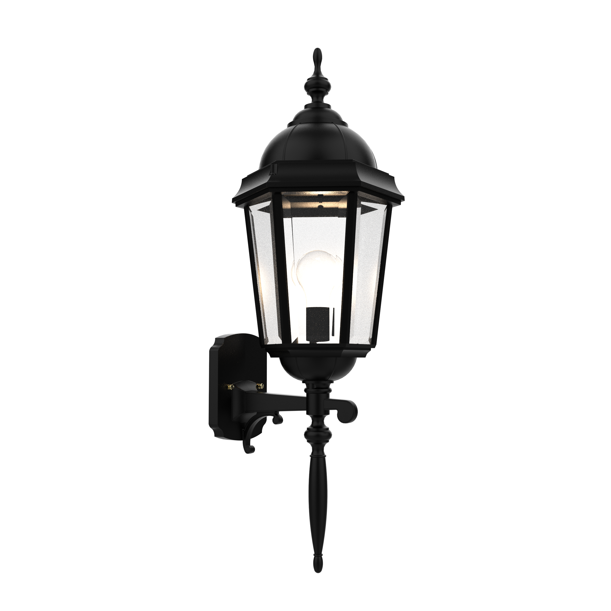Vintage II - Wall mount up with large rod - 81034