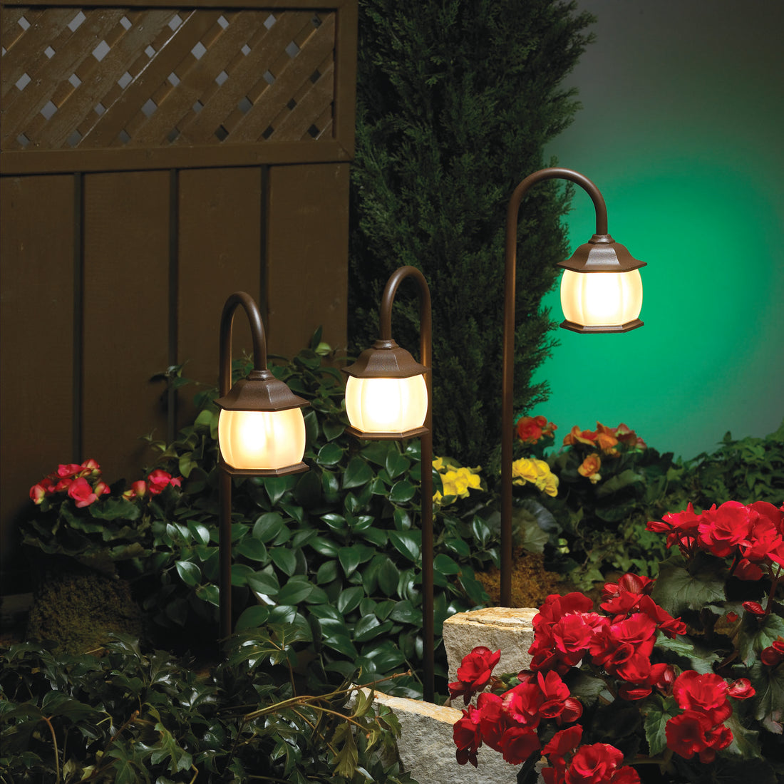 Vintage - Ensemble de trois luminaires d&