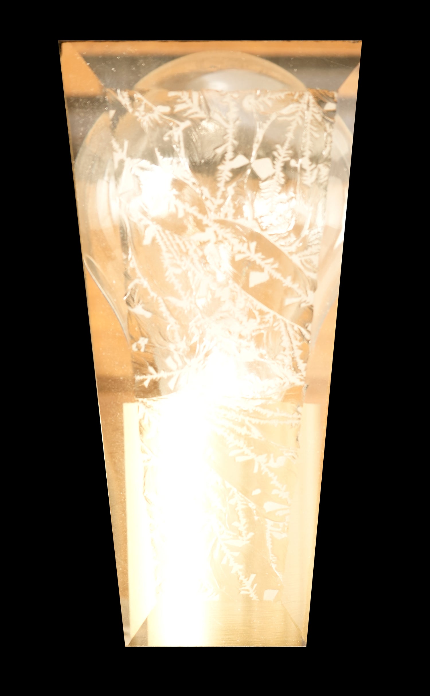 Verre de remplacement collection à 6 faces plafonnier grand