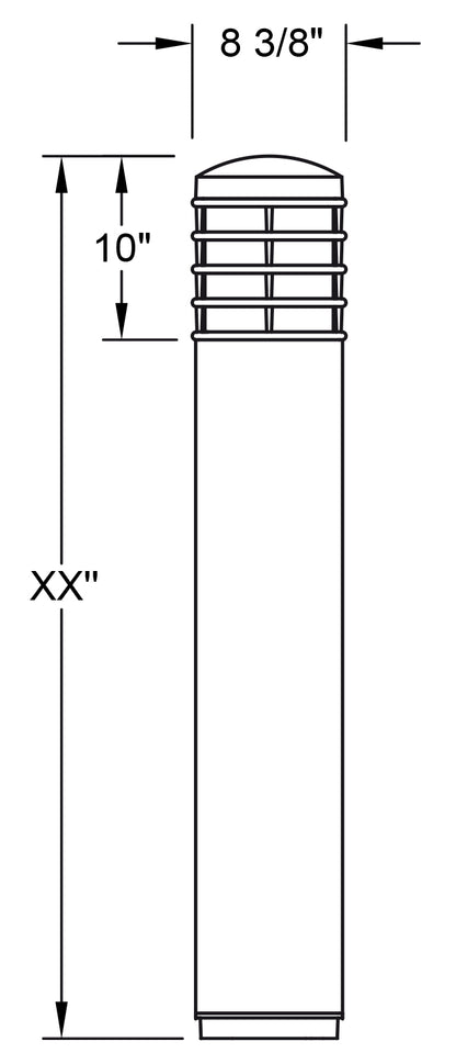 Commercial - Bollard B0 [B0]