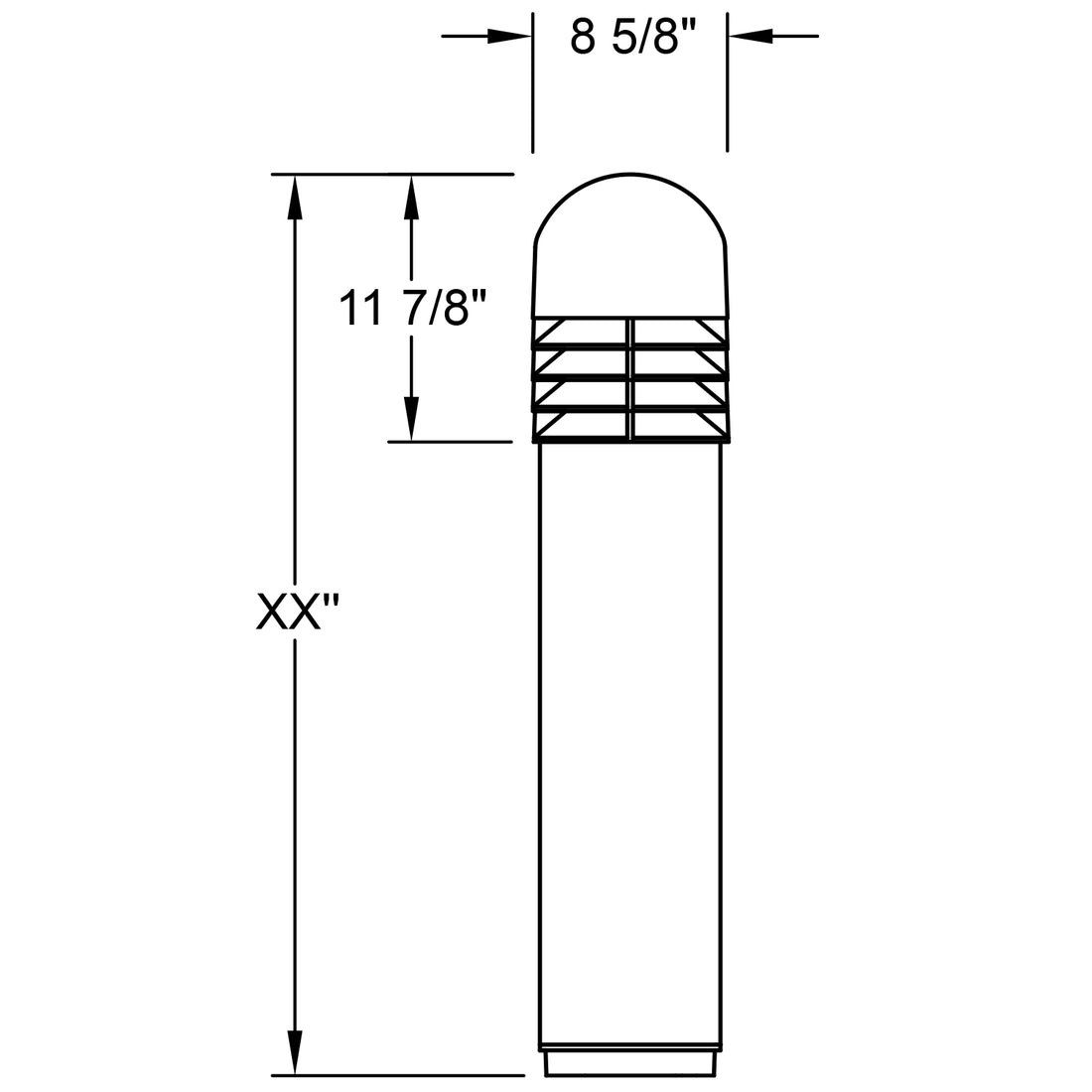 Commercial - Bollard B1 [B1]