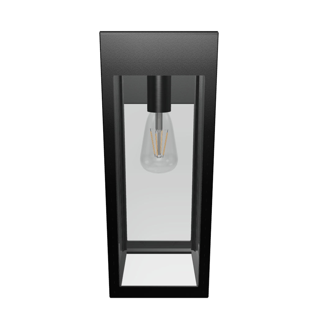 Stockholm • Luminaire mural extérieur montage vers le bas fond ouvert format moyen [21621]